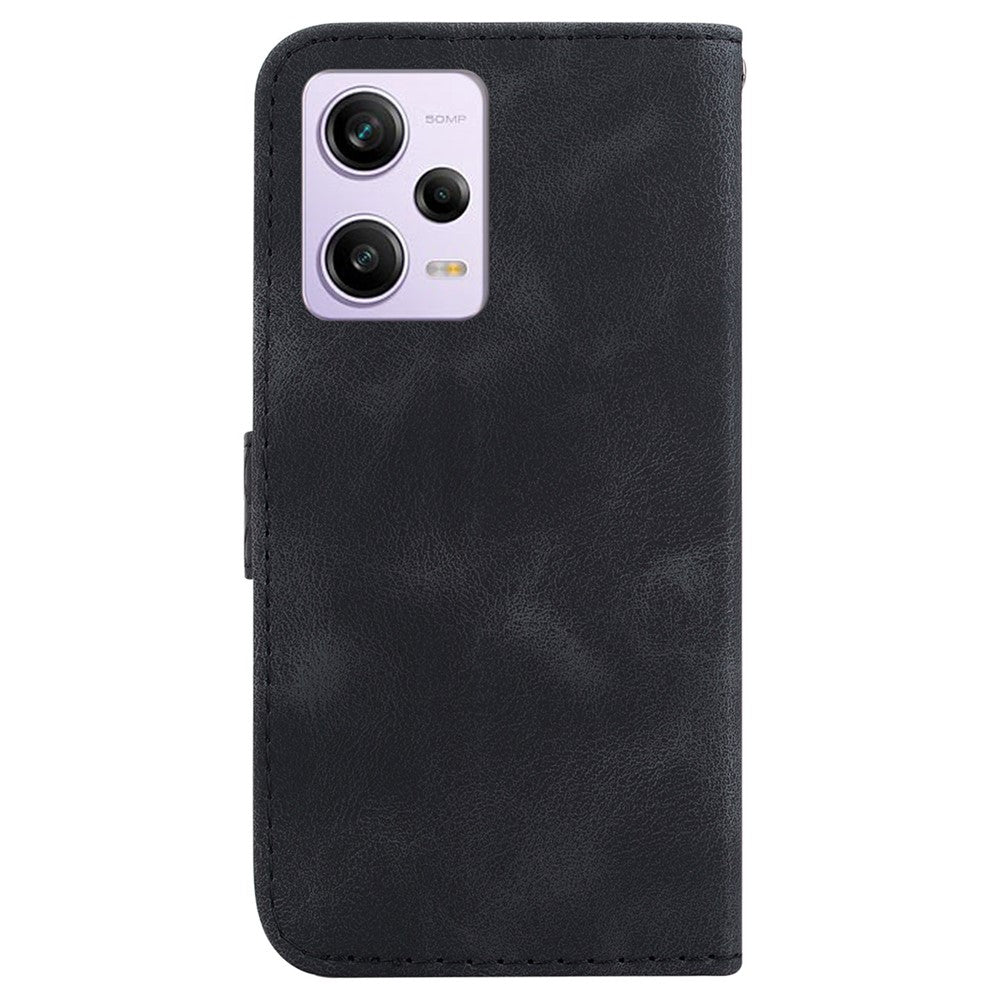 For Xiaomi Poco X5 Pro 5G / Redmi Note 12 Pro Speed 5G / Note 12 Pro 5G Leather Phone Case 7-Shape Imprinted Wallet Stand Cover