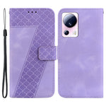 For Xiaomi 13 Lite / Civi 2 5G Hands-free Stand Leather Phone Case Imprinted Wallet Cover