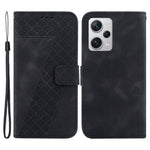 For Xiaomi Redmi Note 12 Pro+ 5G 7-Shape Imprinted Wallet Stand Phone Case Anti-fall Leather Shell