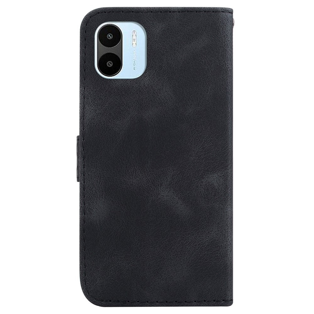 PU Leather Shell for Xiaomi Redmi A1 4G / A2 4G Phone Cover 7-Shape Imprinted Wallet Stand Case