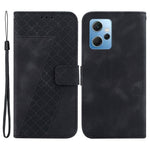 For Xiaomi Redmi Note 12 4G 7-Shape Imprinted Protective Case Leather Wallet Stand Phone Cover