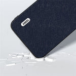 ABEEL For Samsung Galaxy S23 FE Cross Texture Cowhide Leather Coating Phone Case TPU+PC Cover