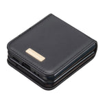 BINFEN COLOR For Samsung Galaxy Z Flip3 5G Phone Case PU Leather+PC Anti-Scratch Cover