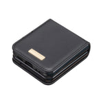 BINFEN COLOR For Samsung Galaxy Z Flip4 5G PU Leather + Hard PC Shell Slim Protective Phone Case Cover