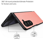 VILI TH Series For Samsung Galaxy Z Fold5 5G Anti-Drop Phone Case PU+PC+TPU Phone Cover