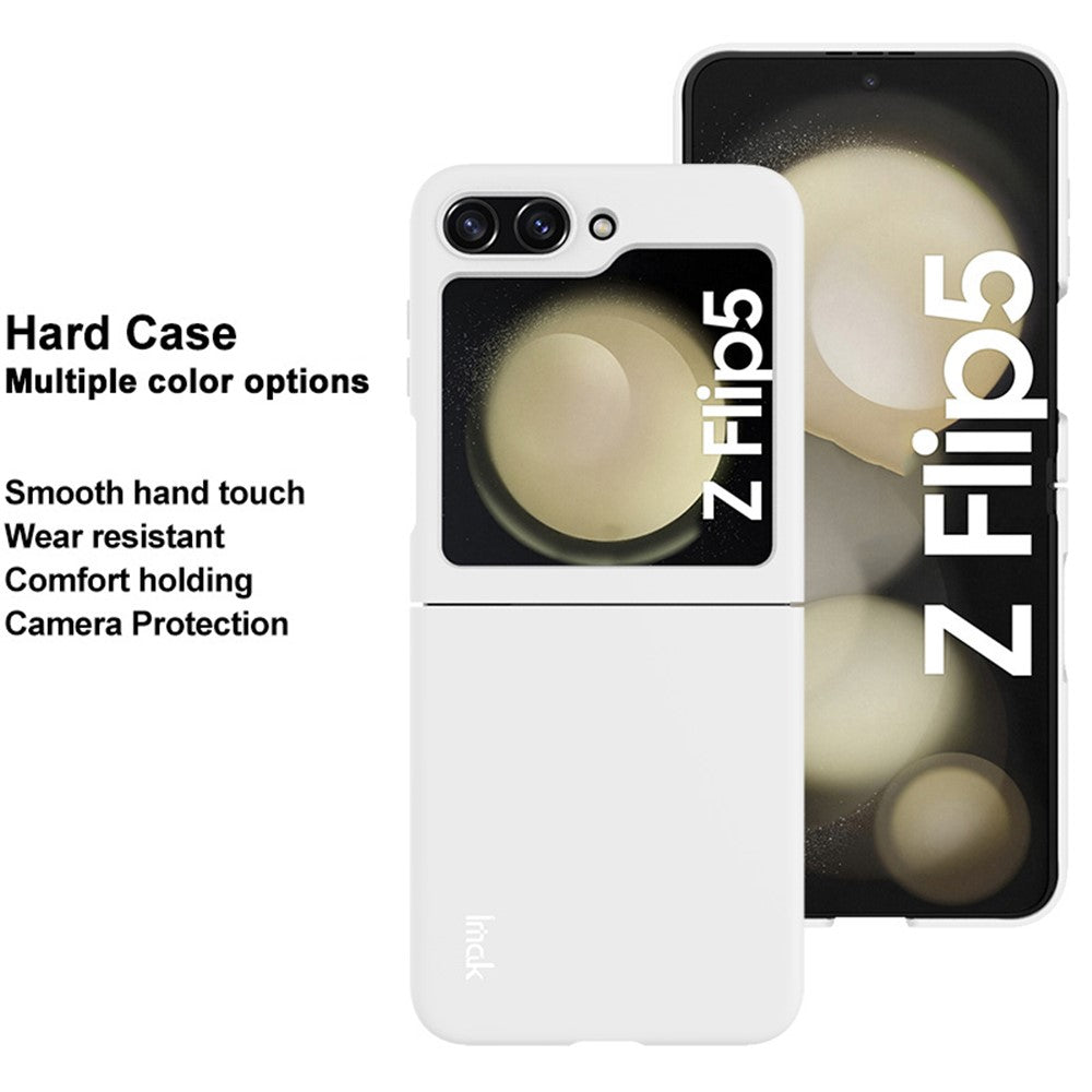IMAK JS-2 Series For Samsung Galaxy Z Flip5 5G Protective Case Hard PC Anti-drop Phone Cover