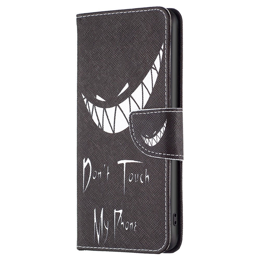 For Samsung Galaxy F34 5G / M34 5G PU Leather Pattern Printing Phone Case Wallet Stand Anti-drop Cover