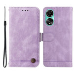 For Oppo A78 4G Leather Wallet Cases Skin Touch Phone Cover Stand with Strap
