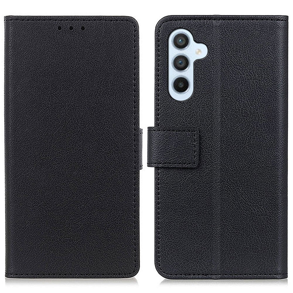 Til Samsung Galaxy F34 5G / M34 5G Stand Telefoncover Tekstureret PU Læder Telefon Pung Etui