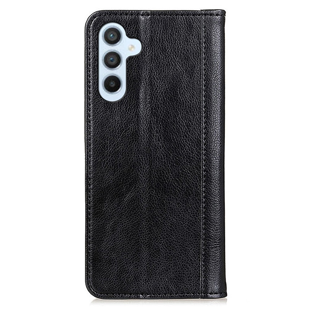 For Samsung Galaxy F34 5G / M34 5G Split Leather Wallet Phone Case Litchi Texture Stand Phone Cover