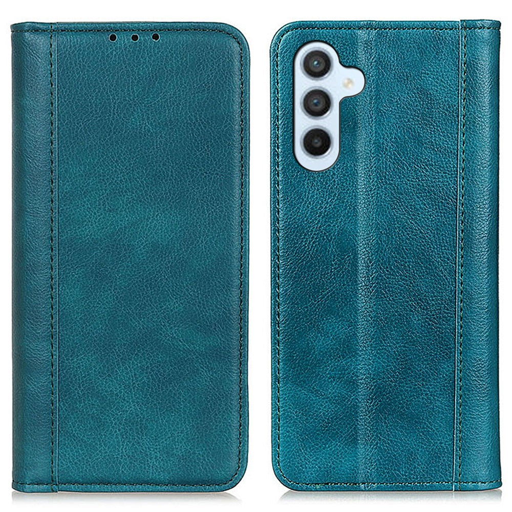 For Samsung Galaxy F34 5G / M34 5G Split Leather Wallet Phone Case Litchi Texture Stand Phone Cover