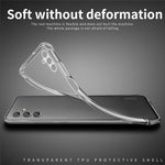 MOFI TPU Phone Case for Samsung Galaxy F34 5G / M34 5G, Anti-scratch Transparent Phone Cover
