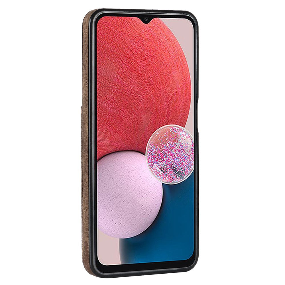 Samsung Galaxy A13 5G / A13 4G RFID-blokerende pung-etui med stativ i retro PU+TPU