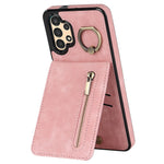 Samsung Galaxy A13 5G / A13 4G RFID-blokerende pung-etui med stativ i retro PU+TPU