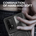 Kickstand Case for Xiaomi Poco M3 / Redmi Note 9 4G (Qualcomm Snapdragon 662) / Redmi 9 Power / Redmi 9T Phone Cover