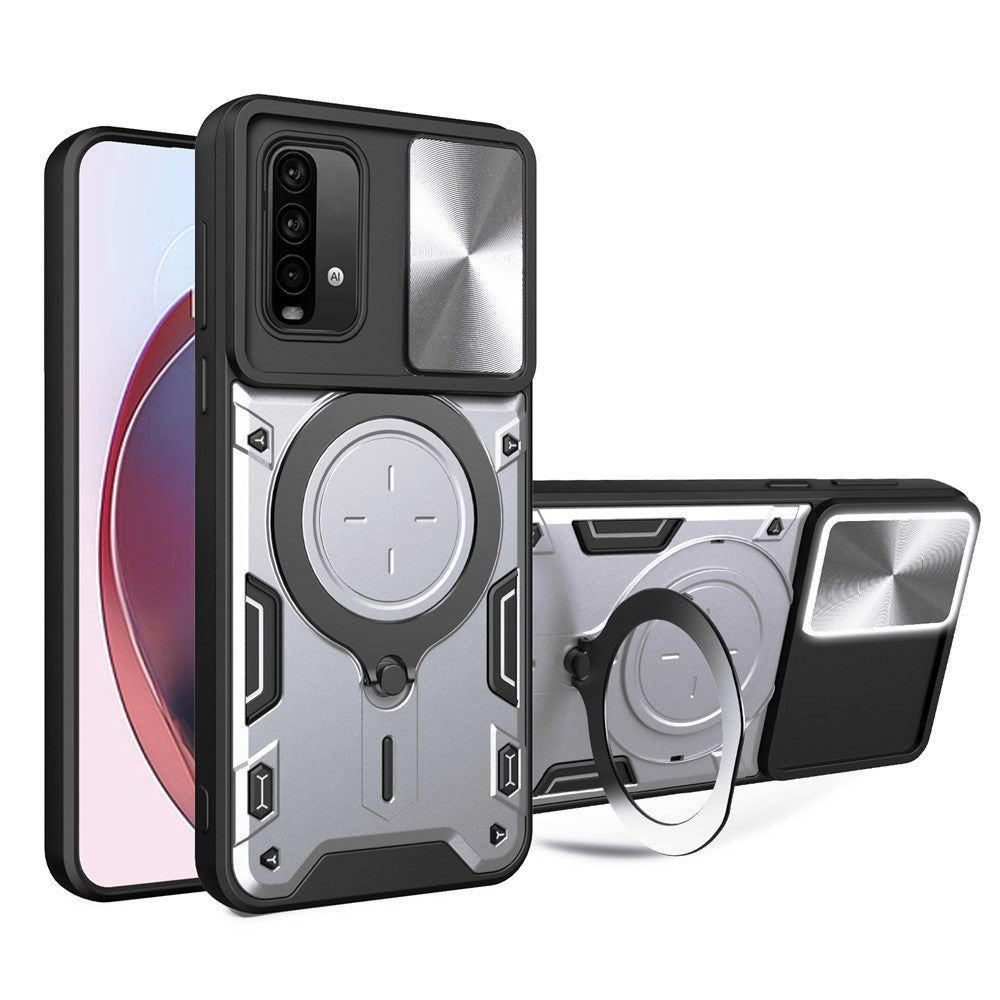 Kickstand Case for Xiaomi Poco M3 / Redmi Note 9 4G (Qualcomm Snapdragon 662) / Redmi 9 Power / Redmi 9T Phone Cover