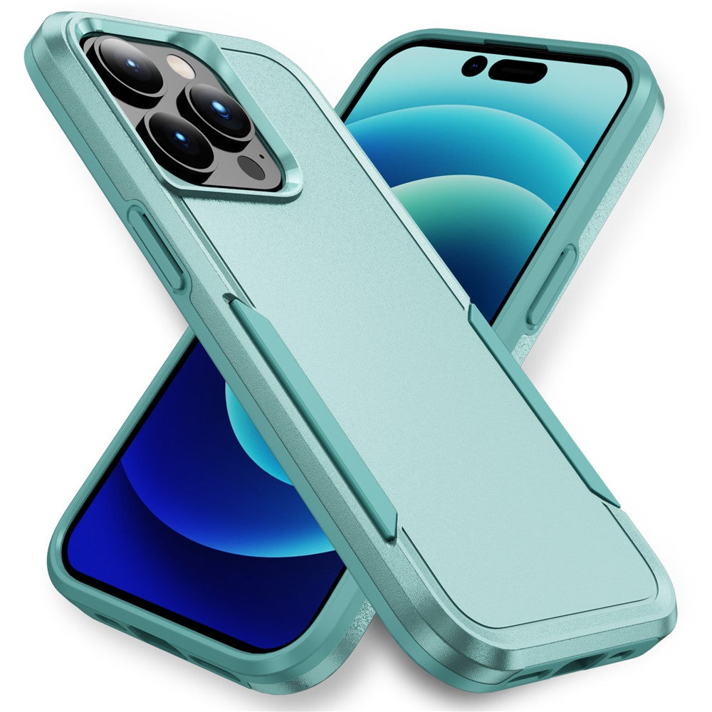 For iPhone 15 Pro PC+TPU Shockproof Phone Case Anti-drop Back Protector Cover