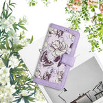 Flower Pattern Printing Leather Case for iPhone 15 , Card Holder Stand Phone Cover