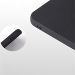 For iPhone 15 Plus Soft TPU Phone Case Matte Finish Coating Anti-Scratch Back Cover