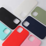 For iPhone 15 Plus Soft TPU Phone Case Matte Finish Coating Anti-Scratch Back Cover