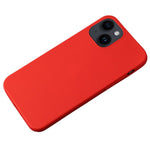 For iPhone 15 Plus Soft TPU Phone Case Matte Finish Coating Anti-Scratch Back Cover