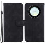 For Honor X40 5G / X9a 5G / Magic5 Lite 5G Double 8-Shape Imprinted Leather Case Anti-drop Stand Wallet Phone Cover
