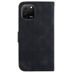 Leather Stand Cover for Huawei nova Y61 4G Double 8-Shape Imprint Phone Case with Wallet