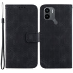 Leather Phone Case for Xiaomi Redmi A1+ 4G / A2+ 4G / C50 4G / C51 4G , Double 8-Shape Imprinted Wallet Stand Cover