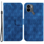 Leather Phone Case for Xiaomi Redmi A1+ 4G / A2+ 4G / C50 4G / C51 4G , Double 8-Shape Imprinted Wallet Stand Cover