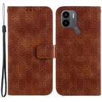 Leather Phone Case for Xiaomi Redmi A1+ 4G / A2+ 4G / C50 4G / C51 4G , Double 8-Shape Imprinted Wallet Stand Cover
