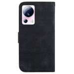 For Xiaomi 13 Lite / Civi 2 5G Double 8-Shape Imprint Leather Anti-scratch Shell Wallet Stand Phone Cover