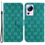 For Xiaomi 13 Lite / Civi 2 5G Double 8-Shape Imprint Leather Anti-scratch Shell Wallet Stand Phone Cover