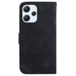 For Xiaomi Redmi 12 4G Foldable Stand Phone Cover Double 8-Shape Imprinted Leather Wallet Case
