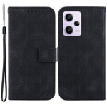 For Xiaomi Poco X5 Pro 5G / Redmi Note 12 Pro Speed 5G / Note 12 Pro 5G Double 8-Shape Imprint Wallet Cover Leather Stand Phone Case