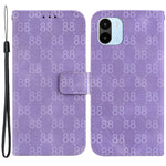 For Xiaomi Redmi A1 4G / A2 4G Anti-Drop Wallet Phone Case Double 8-Shape Imprinted PU Leather Flip Cover