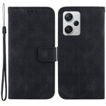 Anti-Scratch Phone Case for Xiaomi Redmi Note 12 Pro+ 5G Double 8-Shape Imprinted PU Leather Wallet Phone Cover