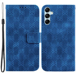 Pungtelefoncover til Samsung Galaxy M54 5G / F54 5G Anti-Drop Dobbelt 8-formet Præget PU-læder Flip Cover
