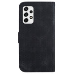 Shockproof Case for Samsung Galaxy A33 5G Anti-Drop Wallet Phone Case Double 8-Shape Imprinted PU Leather Flip Cover