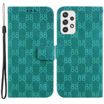 For Samsung Galaxy A23 5G (Global Version) / A23 4G Leather Wallet Case Stand Double 8-Shape Imprint Phone Cover