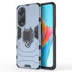 For Oppo A98 5G / A1 5G Ring Holder Kickstand Back Cover TPU+PC Shockproof Phone Case