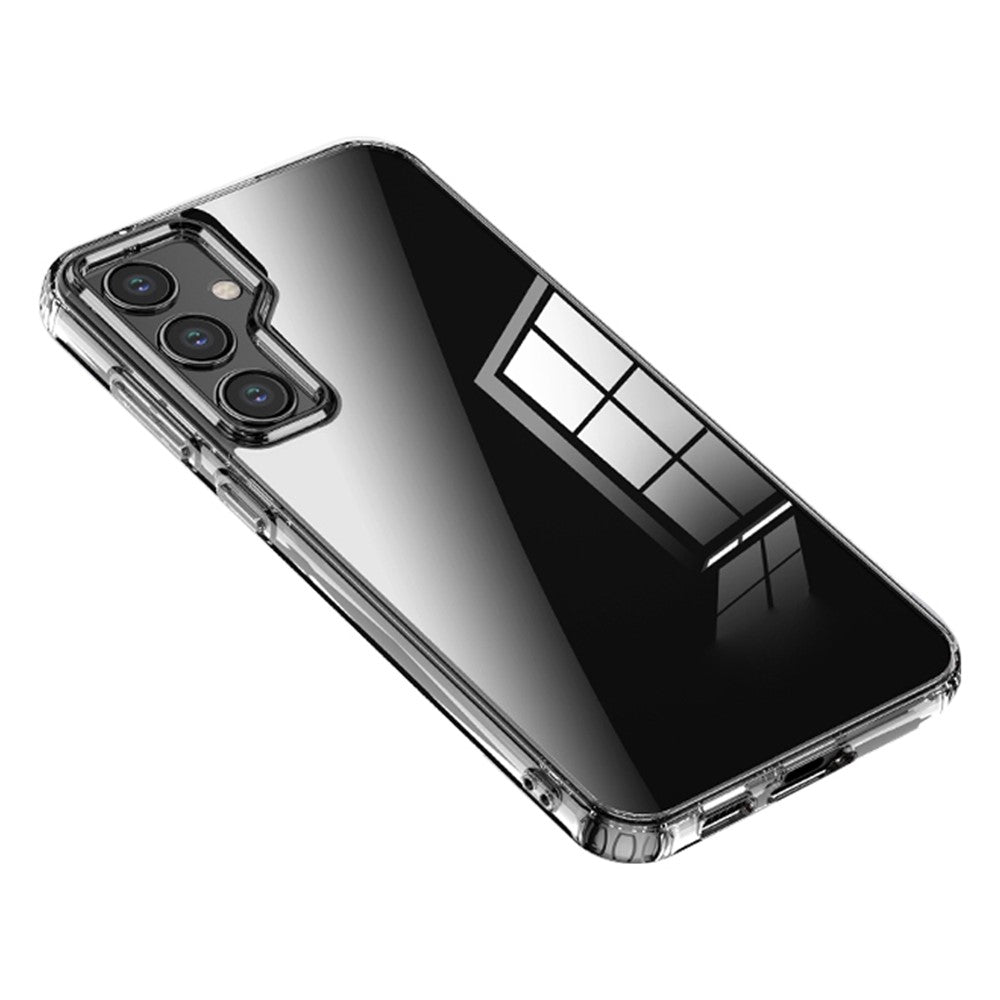 For Samsung Galaxy S23 FE PC+TPU Phone Case Airbag Protection Anti-drop Phone Cover