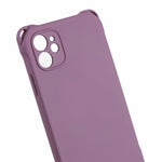 Phone Cover for iPhone 12 6.1 inch Shockproof Four Corner Thickened TPU Back Case with 150cm Hanging Rope