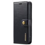 DG.MING For iPhone 15 Pro Phone Case Shockproof Split Leather Detachable Magnetic Phone Shell Wallet Stand Cover