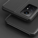 Xiaomi Redmi Note 12S 4G mobilskal Folio Flip PU Läder Stativfodral