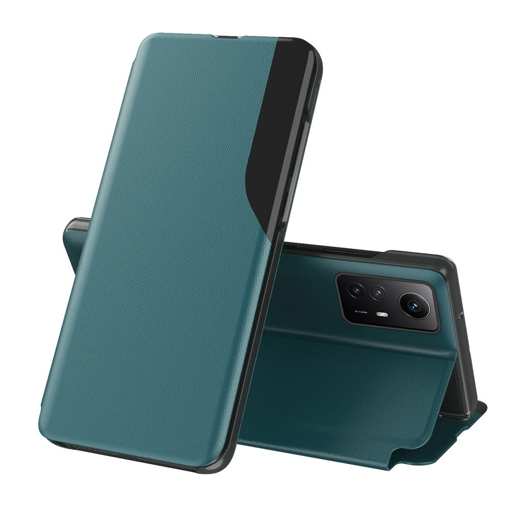 For Xiaomi Redmi Note 12S 4G Phone Case Folio Flip PU Leather Stand Cover