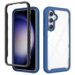 Clear Back Phone Case for Samsung Galaxy S23 FE , Acrylic+PC+TPU Anti-Scratch Phone Cover