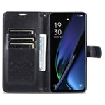 AZNS Wallet Phone Cover for Oppo K11x 5G , Stand PU Leather Anti-scratch Phone Case