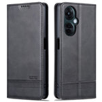 AZNS Til Oppo K11x 5G Wallet PU Læder Telefoncover Kohud Tekstur Stand Cover