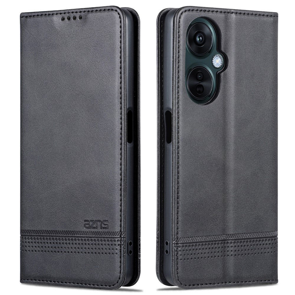 AZNS For Oppo K11x 5G Wallet PU Leather Phone Case Cowhide Texture Stand Cover