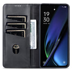 AZNS For Oppo K11x 5G Wallet PU Leather Phone Case Cowhide Texture Stand Cover